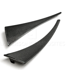 2014 - 2019 Corvette C7 Carbon Fiber Rear Mud Guards