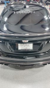 Vengeance Racing Carbon Fiber Sticker 