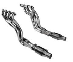 Stainless Headers & GREEN Catted OEM Conn. Pipes. 2014-2015 Camaro Z28.